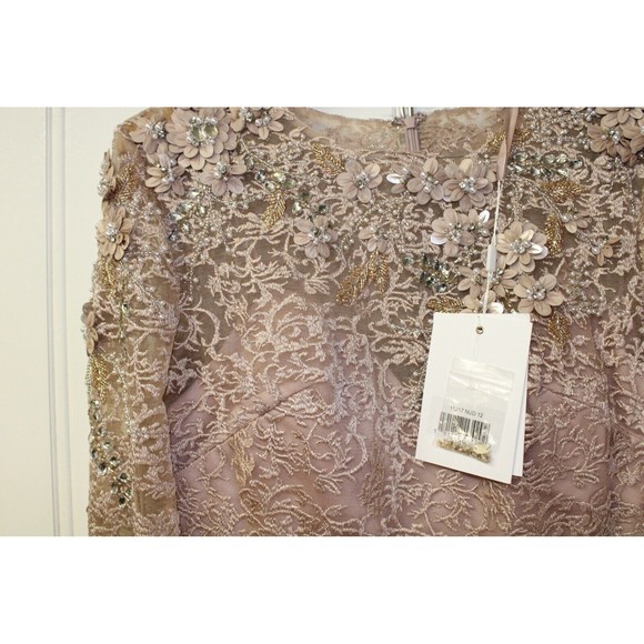 MAC DUGGAL 11217 Embellished Long Sleeve Lace Gown Size 12 $898‎ - Picture 12 of 15